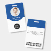 デザイン自身のIDバッジ バッジ (正面＆裏面)