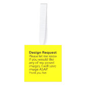 デザイン要求カスタムキューブオーナメント キューブオーナメント (正面)