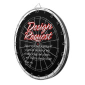 デザイン要求ダーツボード ダーツボード (正面右)