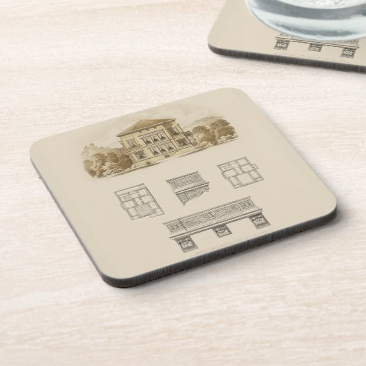 デザイン計画付不動産のインテリア コースター (左側)