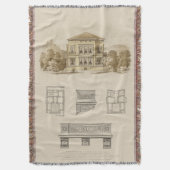 デザイン計画付不動産のインテリア スローブランケット (正面縦)