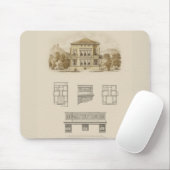 デザイン計画付不動産のインテリア マウスパッド (マウス)