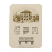 デザイン計画付不動産のインテリア マグネット (縦)