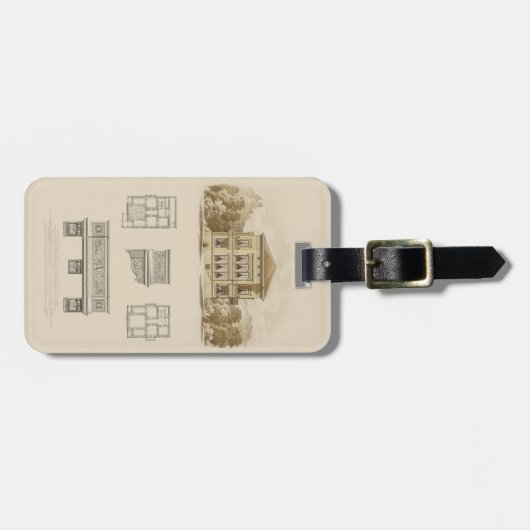 デザイン計画付不動産のインテリア ラゲッジタグ (正面横)