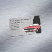 デザイン車のクラシーカーテーマ マグネット名刺 (インサイチュ)