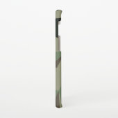 デザイン迷彩柄カーキ SAMSUNG GALAXYケース (左側)