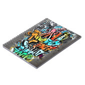 デザイン鮮やかと通り ノートブック (左側)