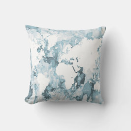 デザイン103世界地図 クッション