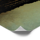 デザイン178ツリーシルエット ポスター (角)