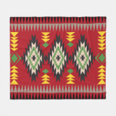 デザイン1 フリースブランケット (正面(横))