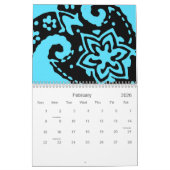 デザイン2008のカレンダー カレンダー (2月 2026)