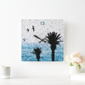 デザイン25 スクエア壁時計 (ホーム)