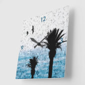 デザイン25 スクエア壁時計 (傾斜)