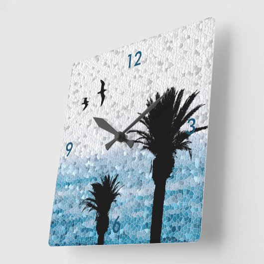 デザイン25 スクエア壁時計 (傾斜)