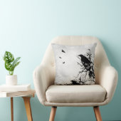 デザイン43クロウレイヴンバーズグレイ クッション (椅子)