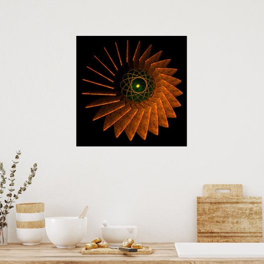 デザイン4 ポスター (キッチン)