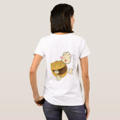 デザイン6 (女性) Tシャツ (裏面フル)