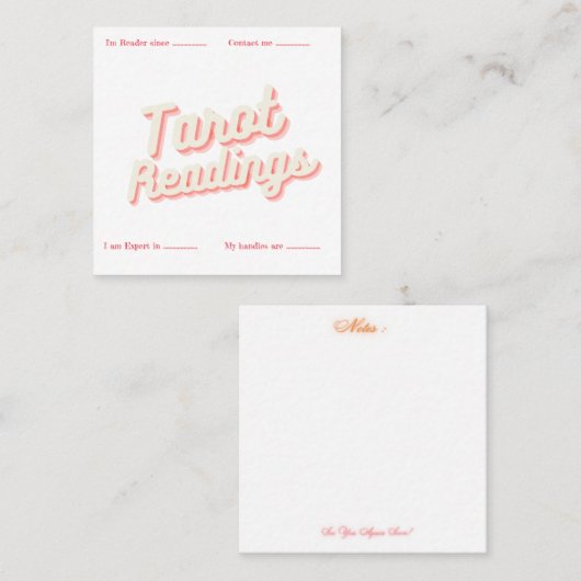 デザイン711 スクエア名刺 (正面/裏面)