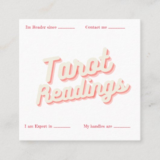 デザイン711 スクエア名刺 (正面)