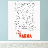 デザイン803 キャンバスプリント (インサイチュ (ウッドフロア))