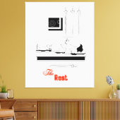 デザイン806 キャンバスプリント (インサイチュ (リビング))