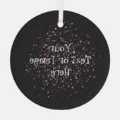 デザイン ガラスオーナメント (裏面)