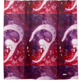 デザイン シャワーカーテン