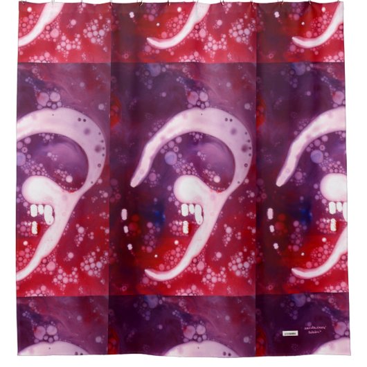 デザイン シャワーカーテン (正面)