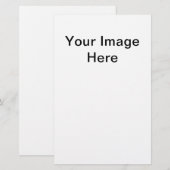 デザイン – テキストの追加 便箋 (正面/裏面)