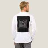 デザイン トライブレンドTシャツ (背面全体)