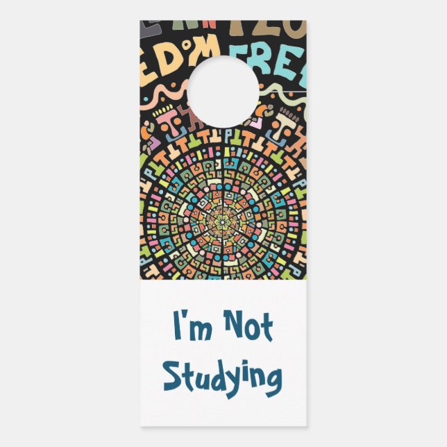 デザイン ドアノブサイン (裏面)