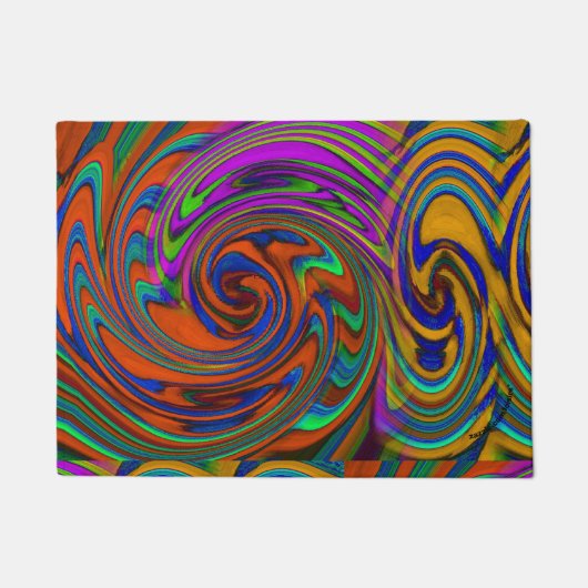 デザイン ドアマット (正面)