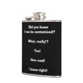 デザイン フラスク (左)