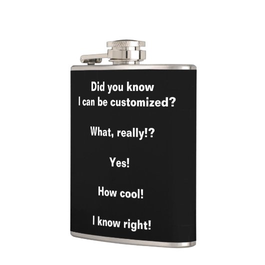 デザイン フラスク (左)