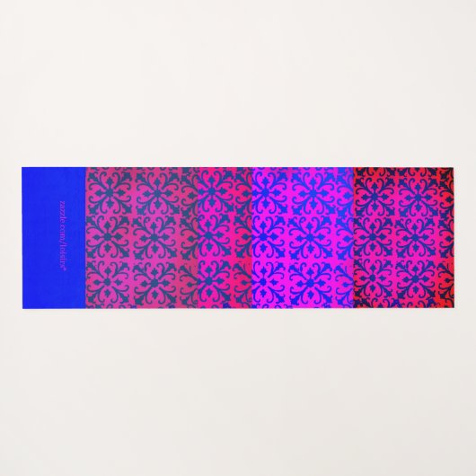 デザイン ヨガマット (裏面(横))