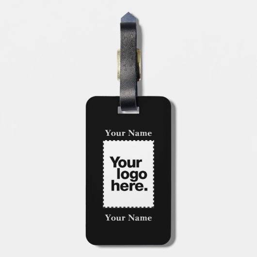 デザイン ラゲッジタグ (裏面縦)
