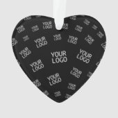 デザイン、写真、またはビジネスロゴをランダムに並べて表示 オーナメント (裏面)