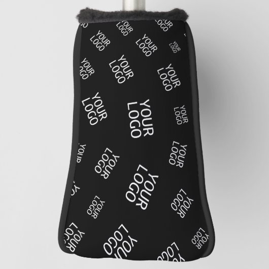 デザイン、写真、またはビジネスロゴをランダムに並べて表示 ゴルフヘッドカバー (回転90)