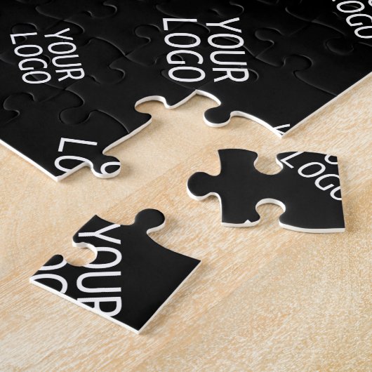 デザイン、写真、またはビジネスロゴをランダムに並べて表示 ジグソーパズル (側面)