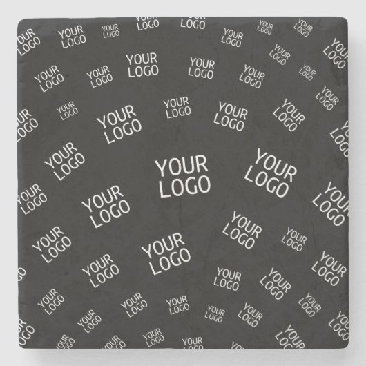 デザイン、写真、またはビジネスロゴをランダムに並べて表示 ストーンコースター (正面)