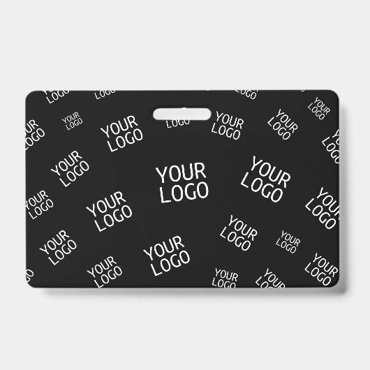 デザイン、写真、またはビジネスロゴをランダムに並べて表示 バッジ (Front)