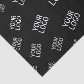 デザイン、写真、またはビジネスロゴをランダムに並べて表示 薄葉紙 (詳細)