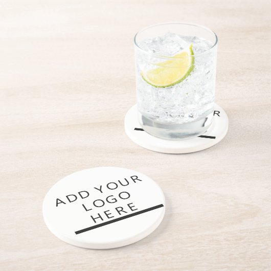 -デザイン-加えますあなたのロゴをカスタマイズ コースター (側面)