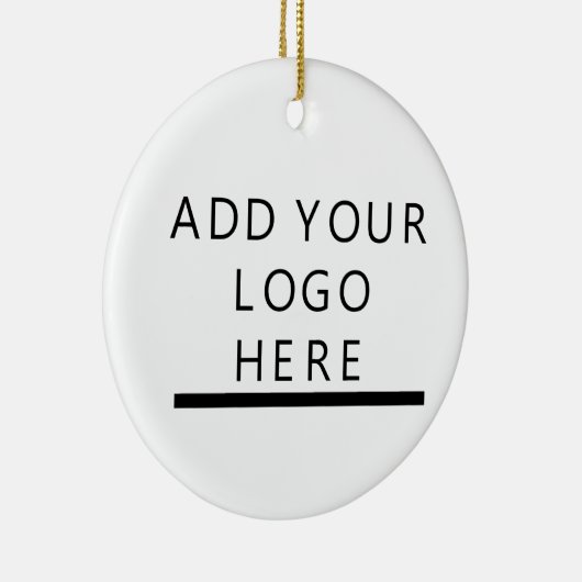 -デザイン-加えますあなたのロゴをカスタマイズ セラミックオーナメント (右)