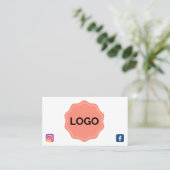 デザイン  名刺 (スタンド正面)