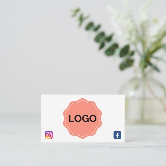 デザイン  名刺 (スタンド正面)