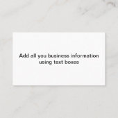 デザイン  名刺 (裏面)