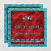 デザイン-招待状数々の- – 目的 招待状 (正面/裏面)