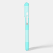 デザイン（水色） Case-Mate iPhoneケース (裏面 / 左)