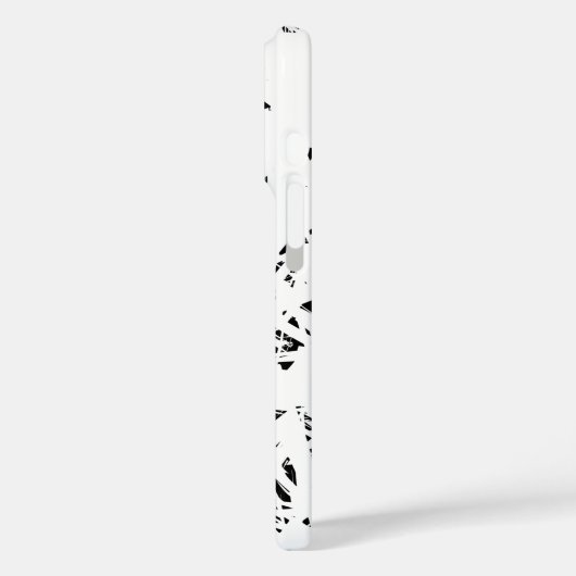 デザイン（白黒） Case-Mate iPhoneケース (裏面 / 左)